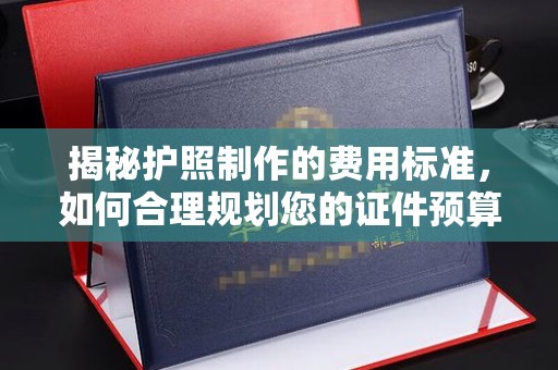 埤头揭秘护照制作的费用标准，如何合理规划您的证件预算