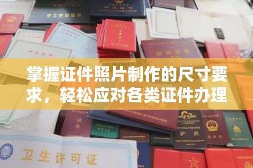 囊谦掌握证件照片制作的尺寸要求，轻松应对各类证件办理